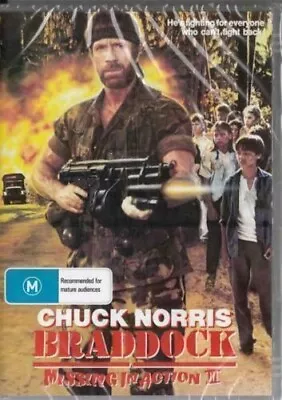 Braddock: Missing In Action III 3 DVD Chuck Norris New & Sealed Plays Worldwide • $19.99