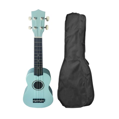 $45.91 • Buy 21-inch  Soprano Ukulele With Gig Bag 4 Strings Basswood Plywood U6V2