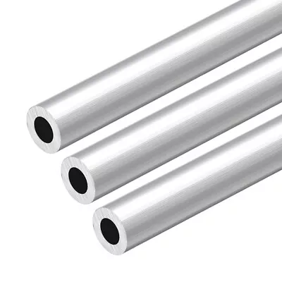 3pcs Aluminum Round Tube 300mm Long 14mm OD 8mm Inner Dia Seamless Tubing  • $17.40