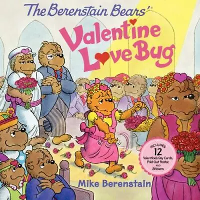 The Berenstain Bears' Valentine Love Bug - Paperback 9780062075628 Berenstain • $4.55