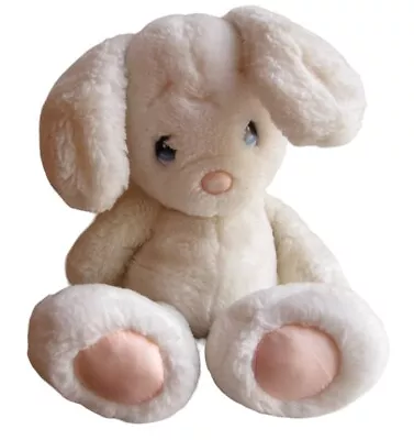 Vintage 1985 Applause Precious Moments Plush White Bunny Rabbit Snowball EASTER • $99.99