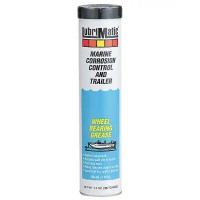 LubriMatic 14 Oz. Cartridge Marine Trailer Wheel Bearing Grease 11402 • $25.39