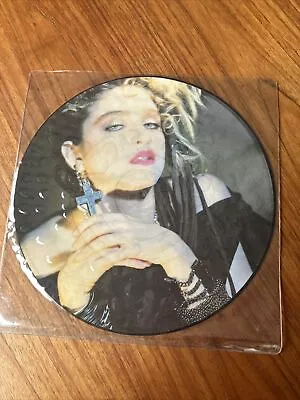 Madonna Holiday & Think Of Me 12  Vinyl Picture Disc - 1985 Sire W9405P • £17.99