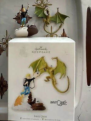 Hallmark Keepsake Ornament Jonny Quest Bandit & Dragon 2008 • $15