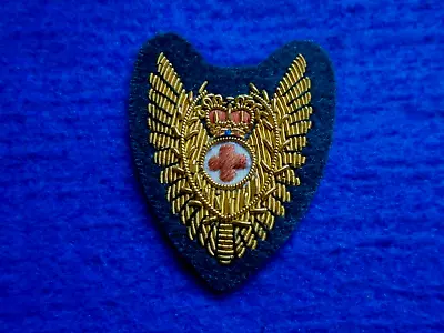 1 X New Raf Royal Air Force Medics Bullion Badge Queens Crown • £8