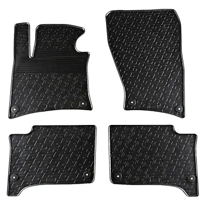 Rubber Car Floor Mats For VW Touareg All Weather Heavy Duty Rugs Auto Liners New • $59.34