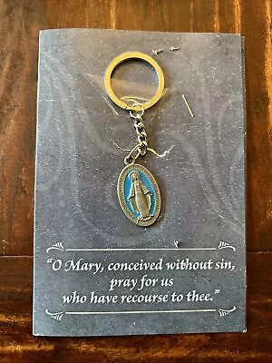 New Virgin Mary Miraculous Medal Key Chain • $7.99
