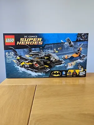 £55.95 • Buy LEGO DC Comics Super Heroes : Batboat Harbour Pursuit (76034) BNISB RETIRED SET