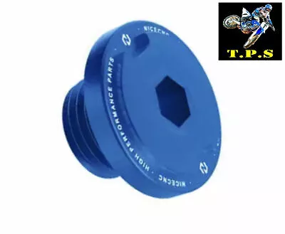 Blue Stator Cover Plug Bolt Yamaha Yfm 550 700 Raptor Kodiak Grizzly Yfz 450 R • £9.99