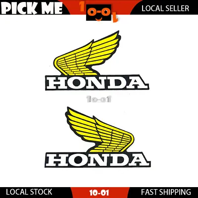Pair For Honda Wings Motorbike Sticker Decals CR MR MT SL TL XL XR XR75 XR80 • $18.49