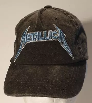 £13.98 • Buy Metallica Heavy Metal Band 3D Logo Cap Hat. Faded Black. Youth Or Women's Size