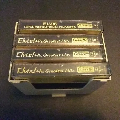 Elvis His Greatest Hits Reader's Digest - 4 Cassettes + More! • $10