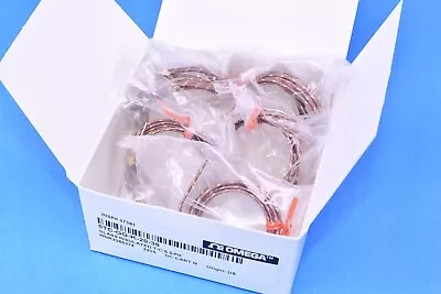 (5) Omega Insulated Thermocouple Wire 5 TC Series Type K Glass Braid 20 AWG 1 M • $49.95