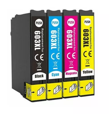 4 Ink Cartridges For Epson WF-2810DWF WF-2830DWF WF-2835DWF WF-2850DWF Non-OEM • £6.47