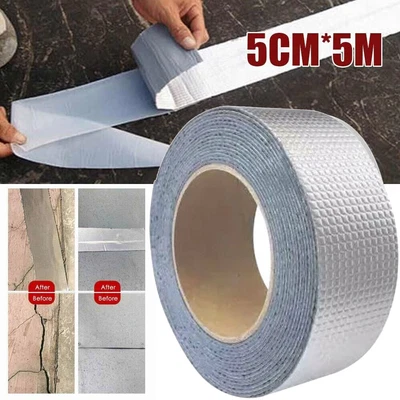 £9.98 • Buy Self Adhesive Waterproof Tape Butyl Magic Leak Roof Pipe Repair Tape Sealant NEW