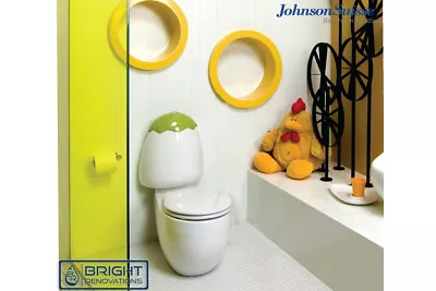 Johnson Suisse Cotto Egg Junior/Children's Close Couple Toilet Suite • $1169