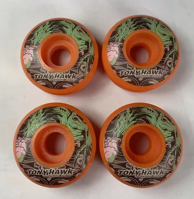 Tony Hawk Huck Jam Series Skateboard Wheels Dura Rollers Orange • $10