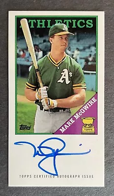 2022 Topps Rip MARK MCGWIRE Auto #/15 - Oakland Athletics 💪 • $125