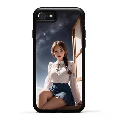 Girl And Cosmic Window For Samsung Galaxy S23 S24 Plus Ultra • $19.79
