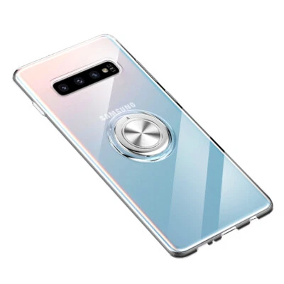 $7.49 • Buy Samsung Note 20 S21 20 Ultra 10 S9 S8 S10 + 5G Note 9 8 Magnetic Ring Stand Case