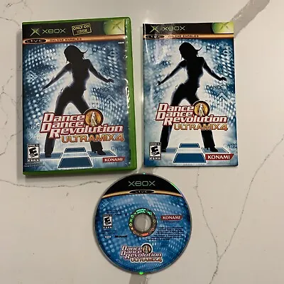 Dance Dance Revolution Ultra Mix 4 Microsoft Xbox Video Game (discount On 3+ Pcs • $8.28