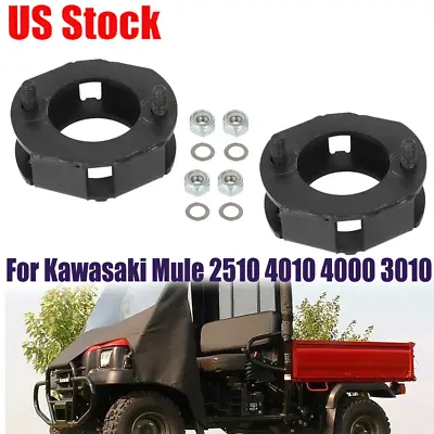 Front 2  Lift / Leveling Spacer Kit For Kawasaki Mule 2500 3000 4000 Series US • $35.99