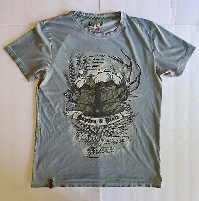 Mar Jo Original T Shirt Blue/Gray Large Hopfest Malz  • $9