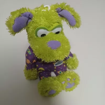 Jim Henson's Pajanimals Plush Toy. Green Dog Apollo. 30cm.  • $12.95