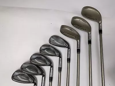 $219.89 • Buy Adams Idea A12 OS Hybrid/Iron Set 5-PW+AW+SW Idea UltraLite Ladies Graphite RH
