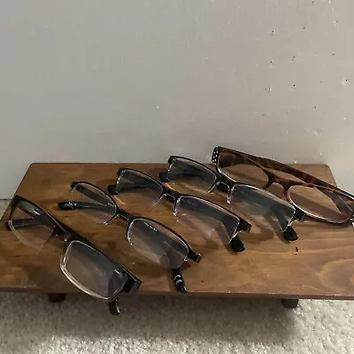 5 Pairs Foster Grant/Magnivision Reading Glasses TERRI Black & Tortise +1.25 • $6.99