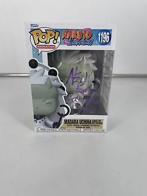 Funko Pop: #1196 Madara Uchiha From Naruto Signed By Neil Kaplan - JSA Certified • $100