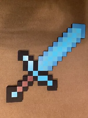 Minecraft 24-Inch Foam Diamond Sword Nice Shape • $15