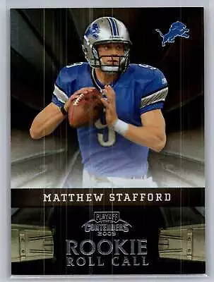 2009 Playoff Contenders #4 Matthew Stafford Rams Rookie Roll Call • $1.50