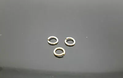 3 X 9ct Gold Open Jump Rings 5mm O Ring Jewellery Making Ring Repair • £8.78