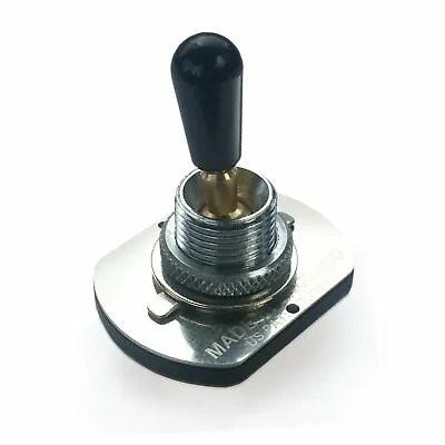 Free-way 3X3-03 3 Way 6 Position Toggle Switch Nickel With Black And Cream Tips • $40.39