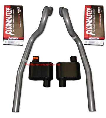 86-04 Ford Mustang GT 4.6 5.0 Exhaust System W/ Flowmaster Super 10 Mufflers • $279.95