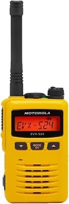 Motorola EVX-S24 Radio Digital Uhf 3 Watt 256 Channel Yellow EVX-S24-G6-3 • $279