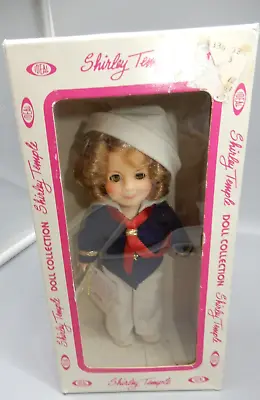 Ideal SHIRLEY TEMPLE Captain January 8  Sailor Doll 1982 Vintage New In Box NIB • $23