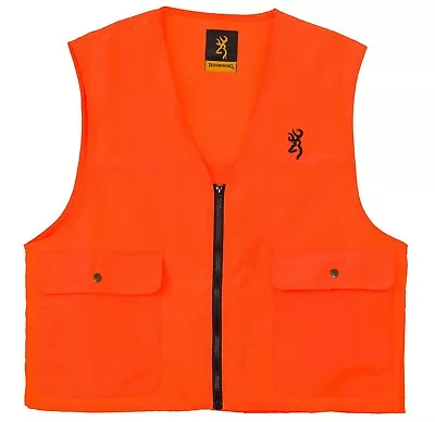 $22.99 • Buy Browning Safety Shooting/Hunting Vest Blaze Orange 3051000105 2XL