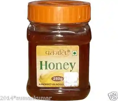 100 % Pure Baba Ramdev Patanjali Herbal Honey Cough Cold Fever Refine Blood 250g • $14.81