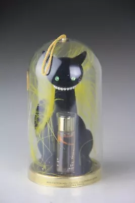 Vintage Max Factor Hypnotique Black Cat Green Crystal Eyes Feather Sophisti-Cat • $34.99