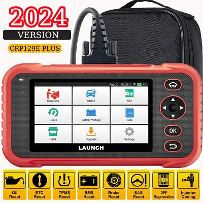 2024 Launch CRP129E Plus Auto Car Diagnostic Tool Full System Scanner BMS TPMS • $319