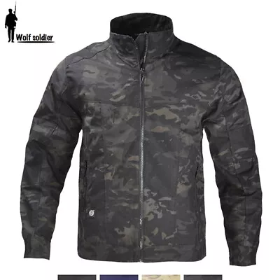 Airsoft Men's Military Coat Tactical Combat US Army Casual Jacket Hunting Hiking • $42.74