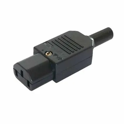 10 Amp C13 Iec 320 Rewireable Socket Connector • £3.99