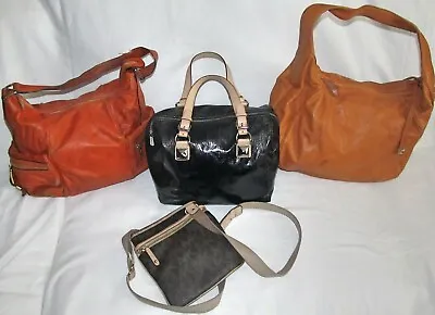 Lot Of 4 Michael Kors Handbags Shoulder Bags Rehab Need Repairs • $35.20