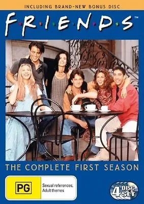 Friends : Series 1 DVD Region 4 (VG Condition)   Season  • $4.76