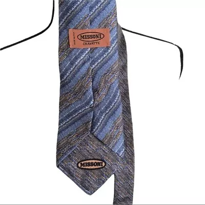 Missoni Cravatte Abstract 100% Silk Tie • $33.60