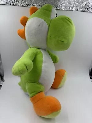 2021 Nintendo Super Mario Bros Green Yoshi Plush Soft Toy 35cm Character • $22