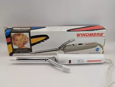 Vintage Windmere Skinni Mini 3/8  Micro Curling Iron Original Box 1980s • $18.99