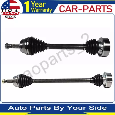 Front Pair CV Axle Joint Shaft Assembly For VW Scirocco 16-Valve FWD 1985-1988 • $173.79